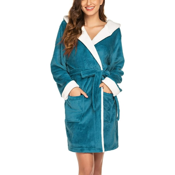 Details about Plus Size Women Warm Fleece Dressing Ladies Thick Gown Robe nightgown Bathrobe Details about Plus Size Women Warm Fleece Dressing Ladies Thick Gown Robe nightgown Bathrobe